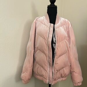 GAP Light Pink Puffer Jacket